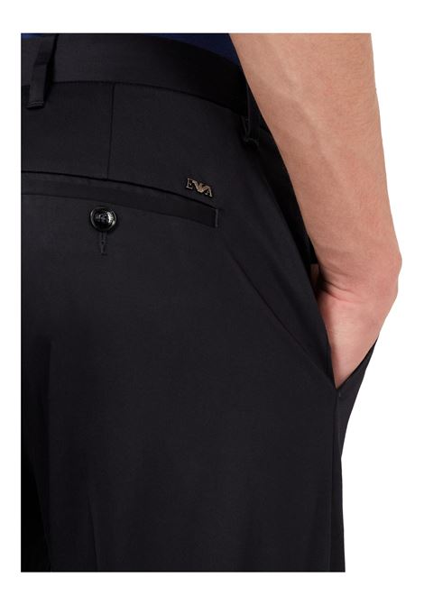 STRETCH COTTON CHINO TROUSERS EMPORIO ARMANI | Trousers | 8N1P15 1NJ7Z0919